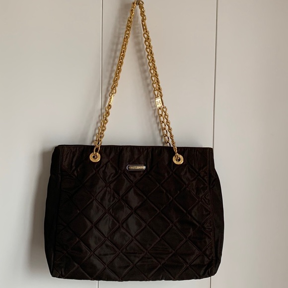 Escada Handbags - Escada Quilted Brown Bag